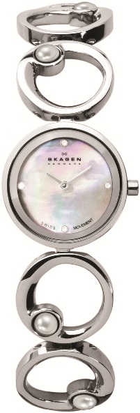 SKAGEN 889SSXS DAMEUR, BLACK LABEL